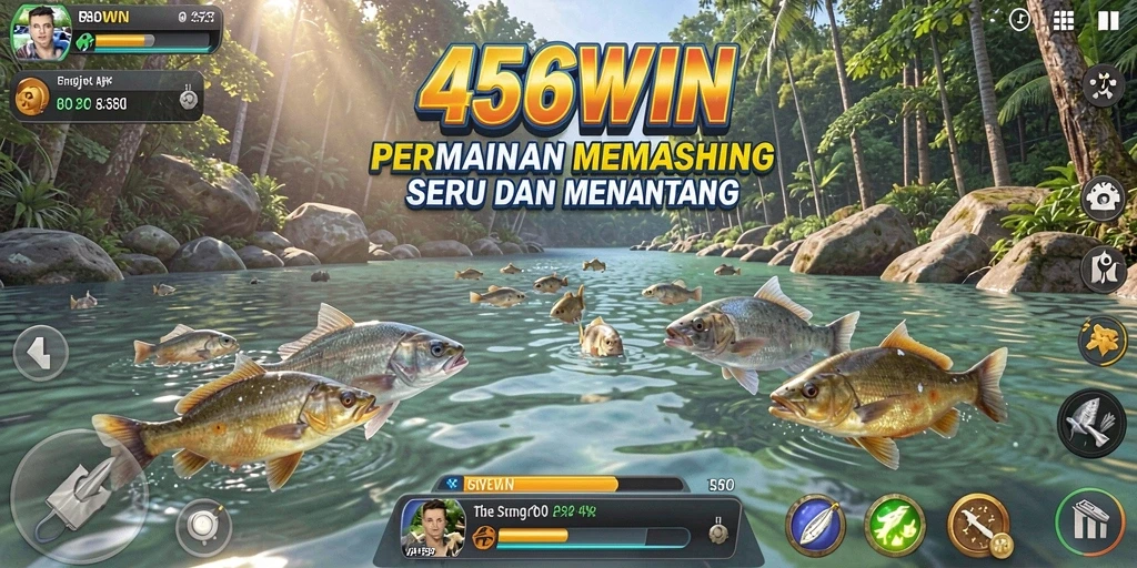 Tangkapan ikan yang menakjubkan dalam gameplay 456WIN.