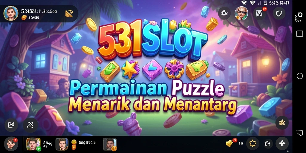 Tampilan layar permainan 531SLOT dengan gameplay Puzzle yang memikat.