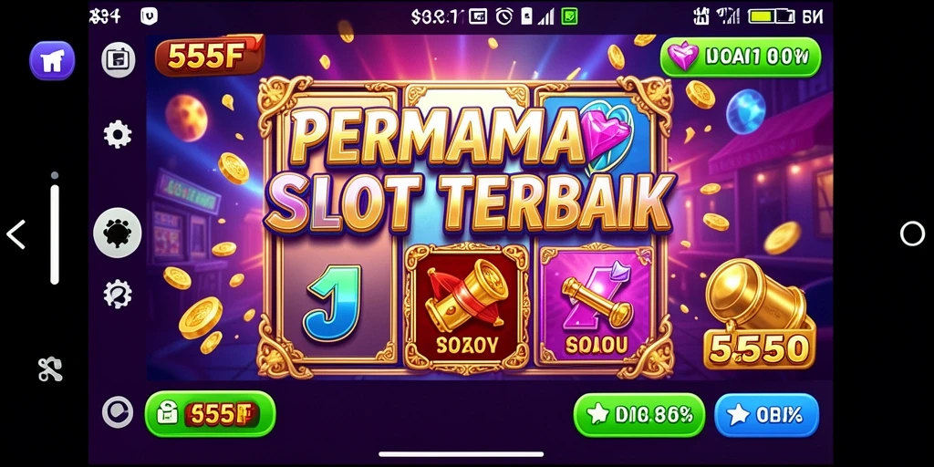 Tampilan screenshot utama 555F menampilkan gameplay seru dan interaktif.