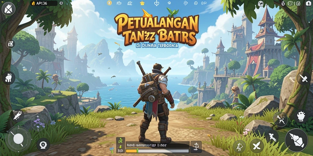 Tampilan gameplay API36 yang menakjubkan di dunia terbuka.