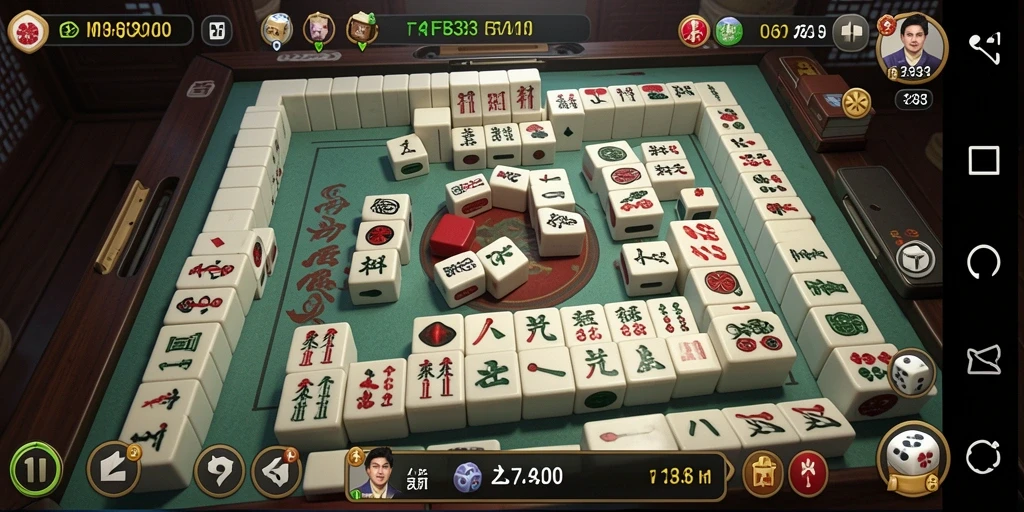 Tampilan gameplay FB333 yang menarik dan seru saat bermain Mahjong.