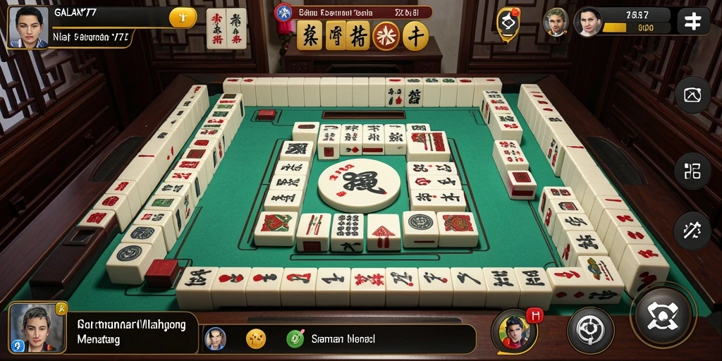 Tampilkan pengalaman bermain Mahjong yang menarik di GALAXY77.