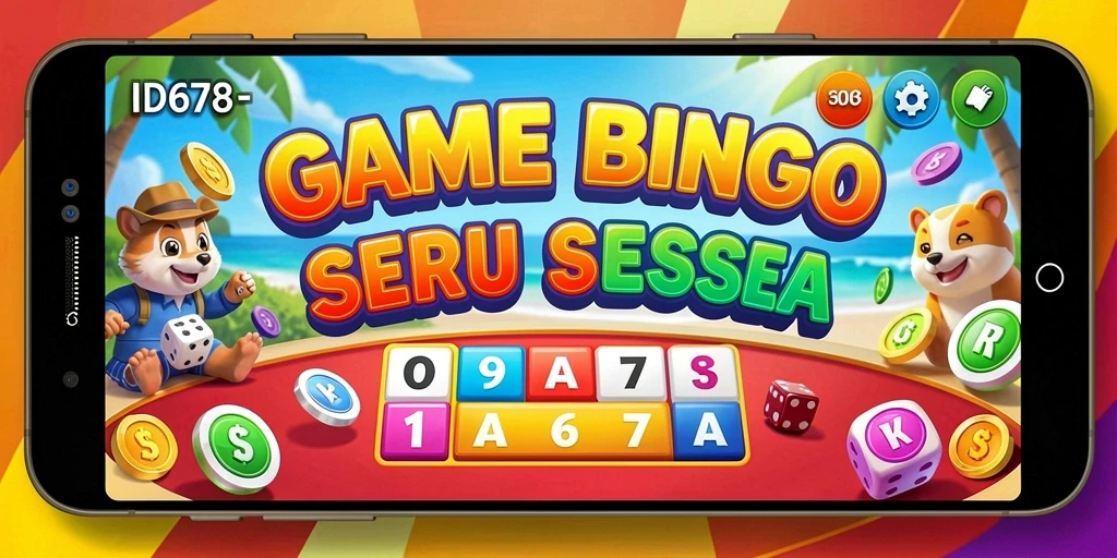 Tampilan seru dalam permainan Bingo ID678 dengan pemain yang bersaing.