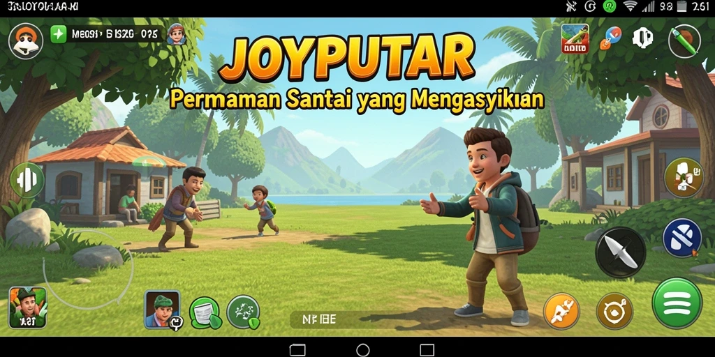 Screenshot JOYPUTAR menampilkan tampilan gameplay Idle yang memikat.