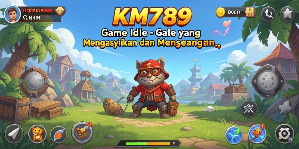 Screenshot menampilkan gameplay menarik dari KM789 dalam genre Idle.