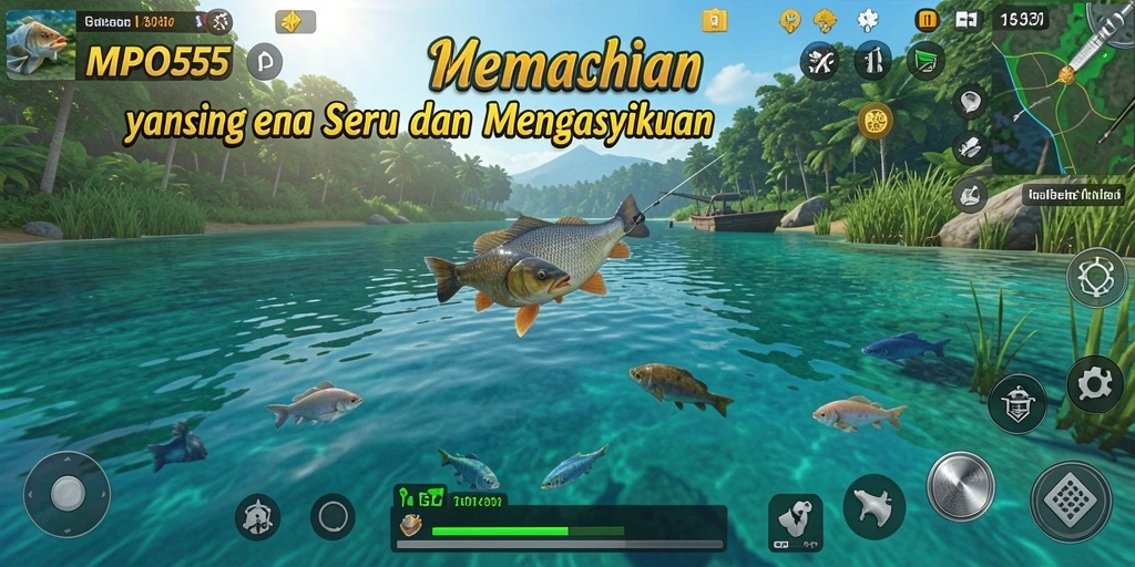 Tangkapan ikan dengan grafik menakjubkan di MPO555.