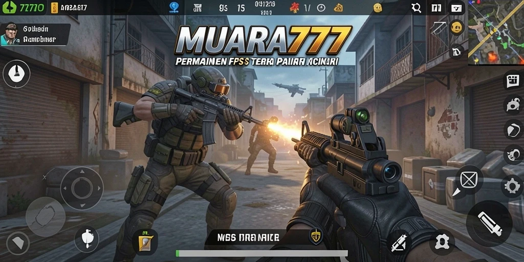 Tampilan gameplay MUARA777 yang mendebarkan di medan pertempuran.