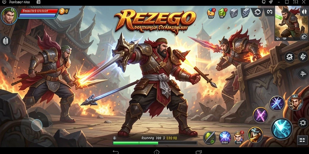 Gameplay mengasyikan dengan strategi mendalam di REZEGO.