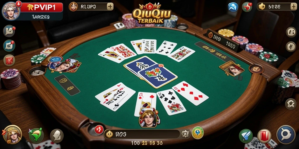 Tampilan gameplay menarik dari RPVIP1 QiuQiu.