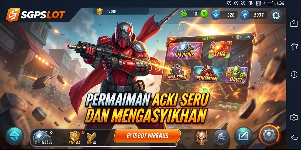 Tampilan gameplay seru SGPSLOT penuh aksi dan tantangan menarik.